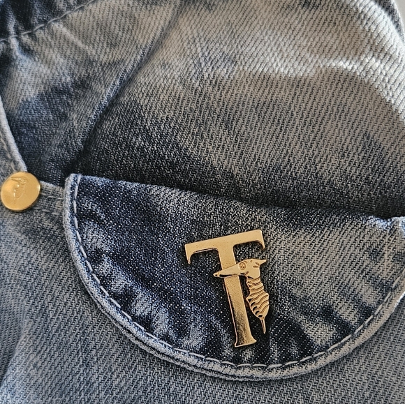 🌺Trussardi Faded Blue Denim Jeans - Picture 5 of 8